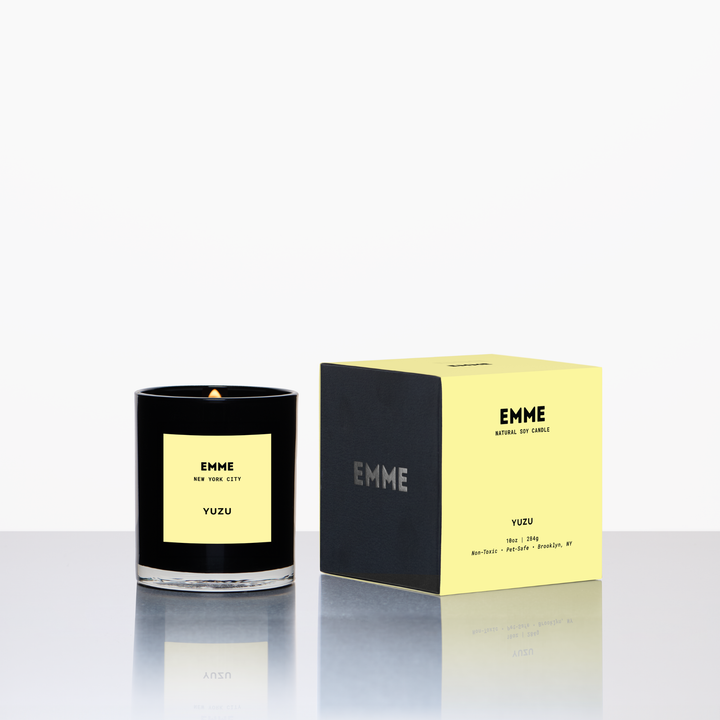 Yuzu Candle Jar