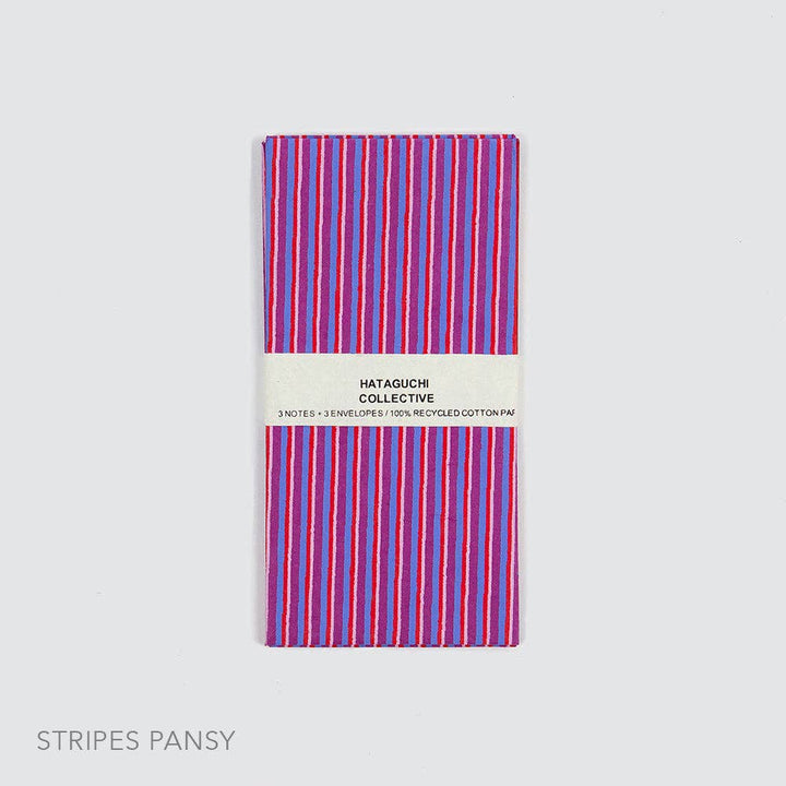 Large Envelope with Notecard Set: SHIMA-MARU RED x BLUE