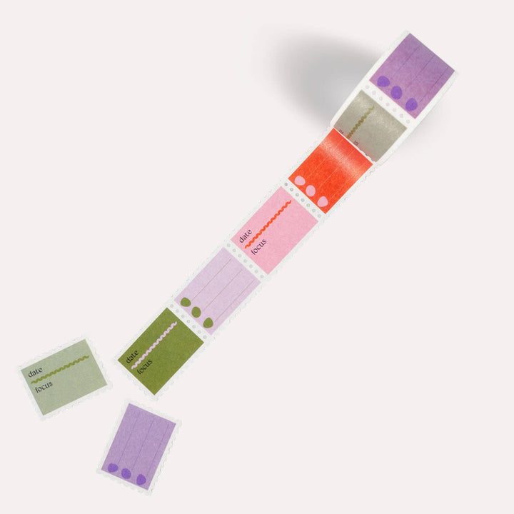 Focus Checklist Stamp Washi Tape