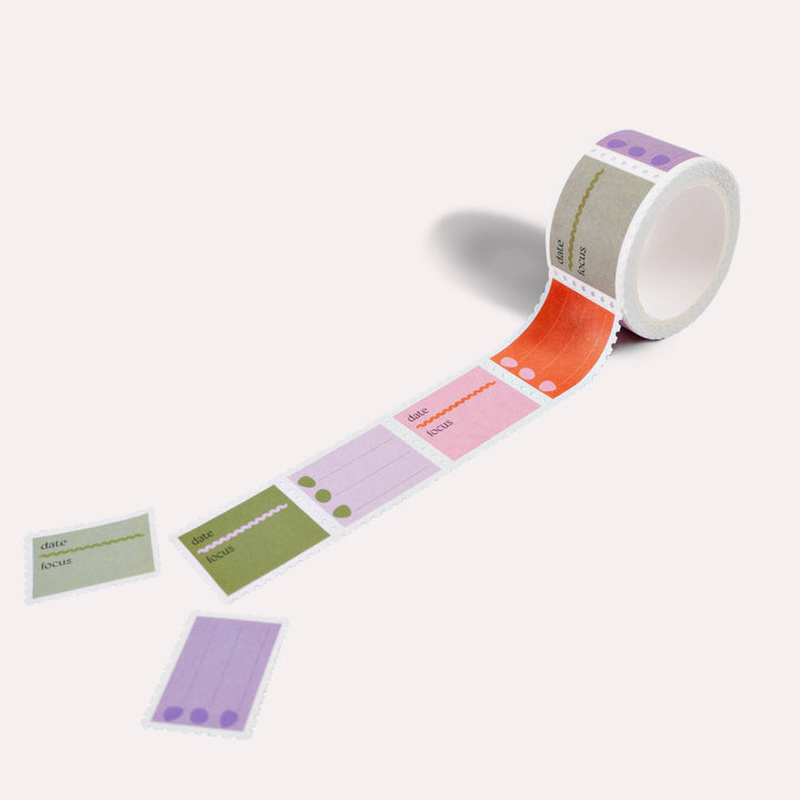 Focus Checklist Stamp Washi Tape