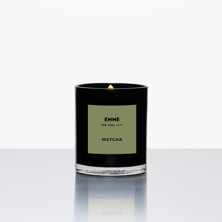 Matcha Candle Jar