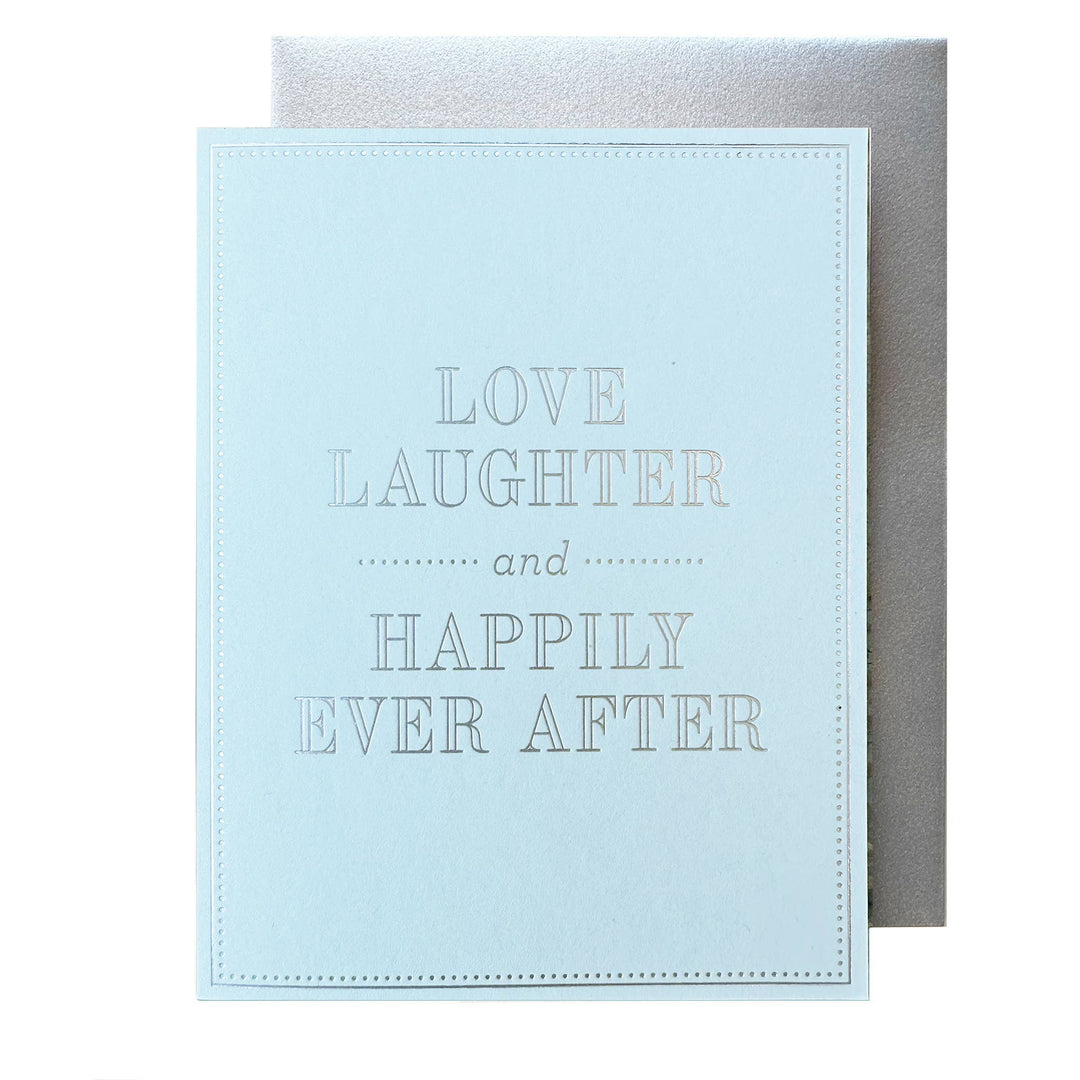 Happily Ever After Wedding Card