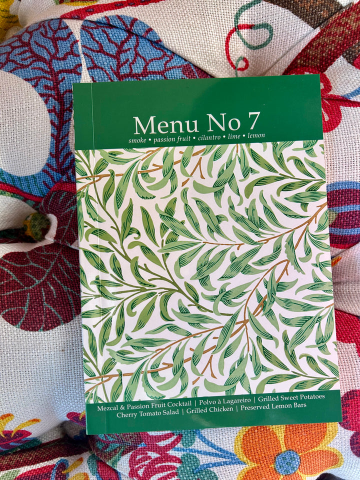 Menu No 7: Smoke, Passion Fruit, Cilantro, Lime, Lemon