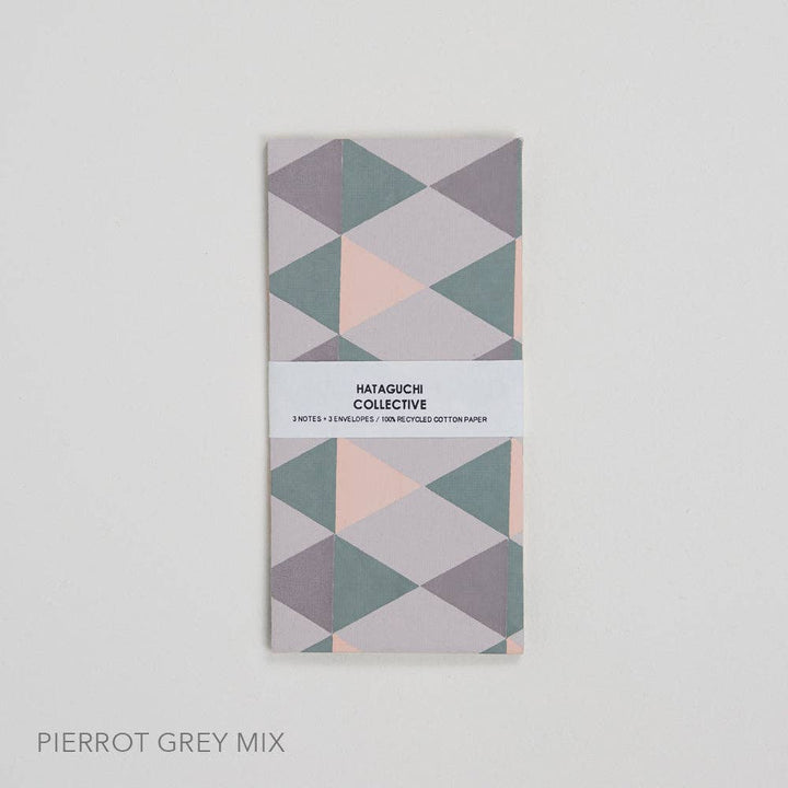Large Envelope with Notecard Set: SHIMA-MARU GREY x GOLD