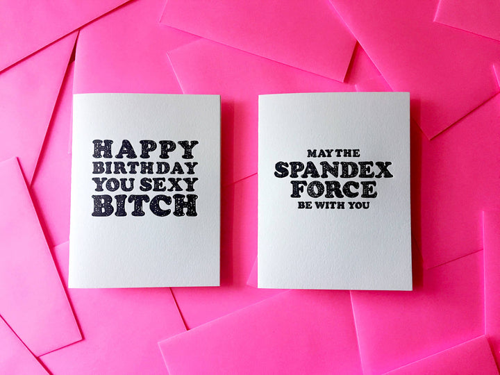 Sexy Bitch Birthday Card - Funny Birthday Card Greeting