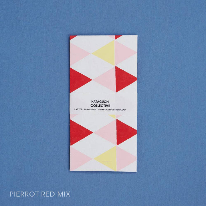 Large Envelope with Notecard Set: SHIMA-MARU RED x BLUE