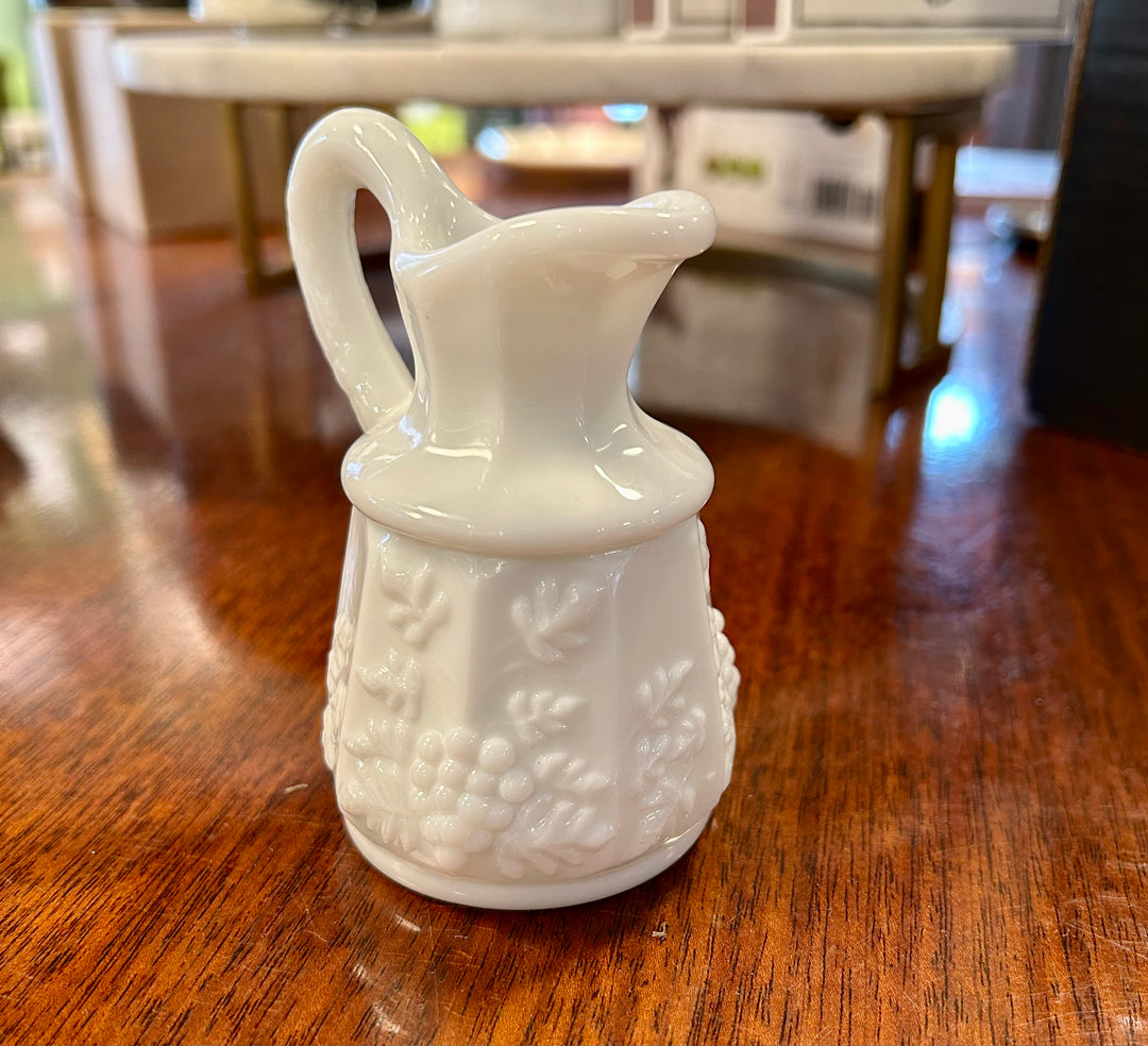 White Grape Porcelain Creamer