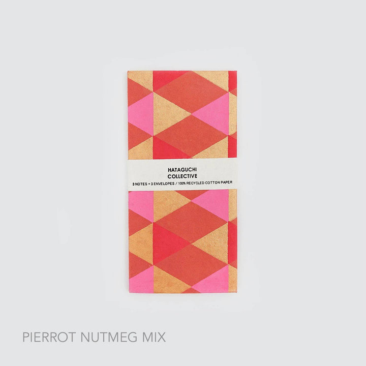 Large Envelope with Notecard Set: SHIMA-MARU GREY x GOLD