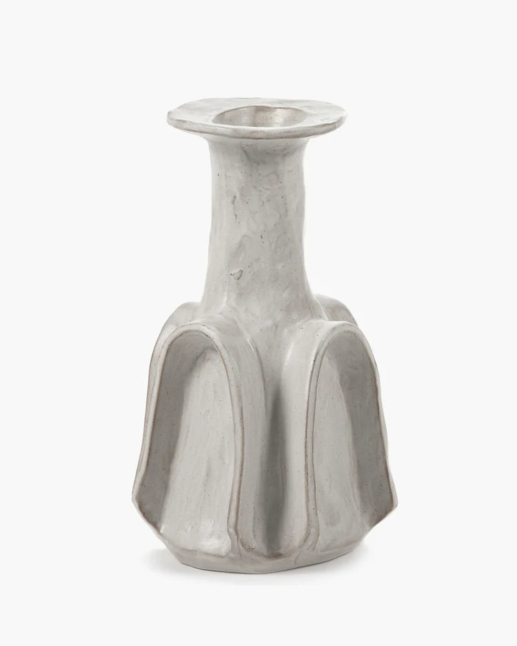Vase L white Billy 02