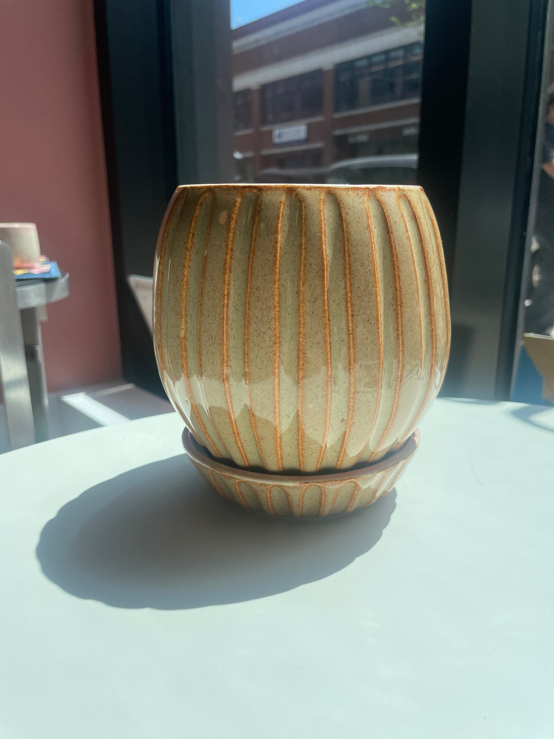 Pink/Pasquale Ovoid Planter