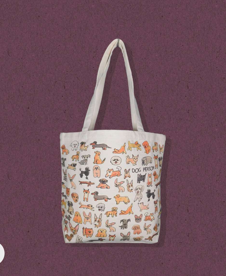 Dog Person Tote- Medium