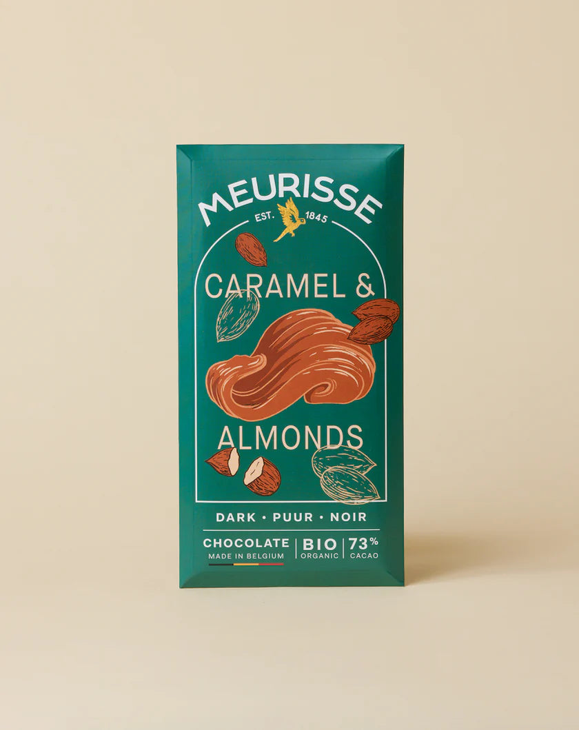 Dark Chocolate with Caramelized Almonds