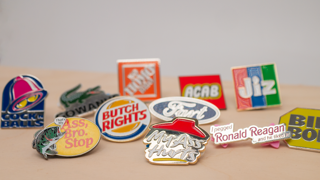 NO HOMO BRO Enamel Pin