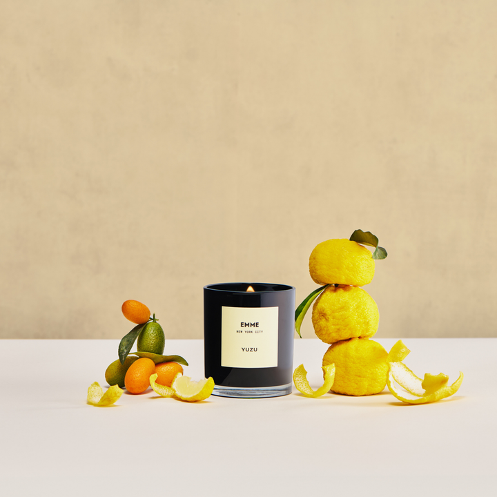 Yuzu Candle Jar