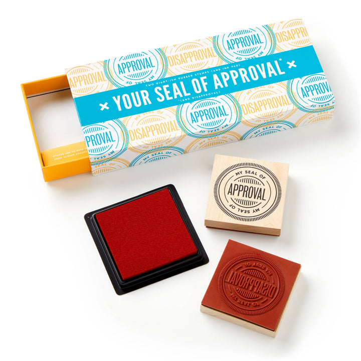 Brass Monkey Your Seal Of Approval Stamp Set