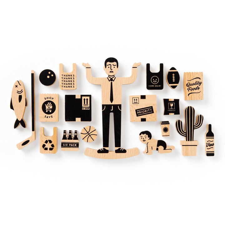 Brass Monkey One Trip Nick Wooden Balance Game