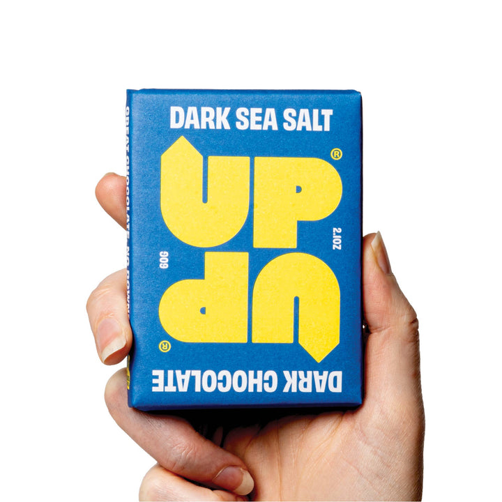 UP-UP MINI Sea Salt Dark Chocolate Bar