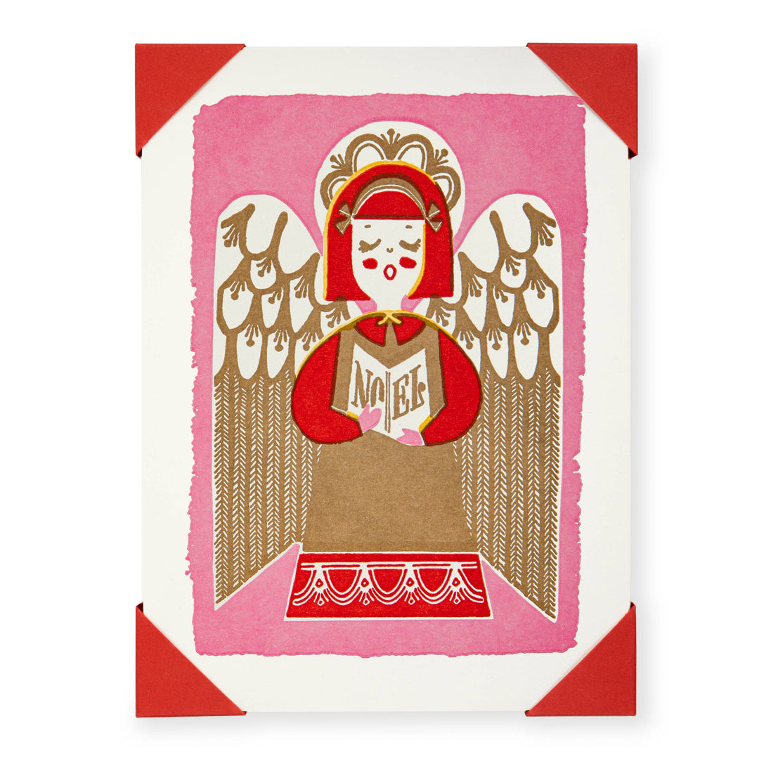 Angel | Notelet Christmas Card (5-Pack) π