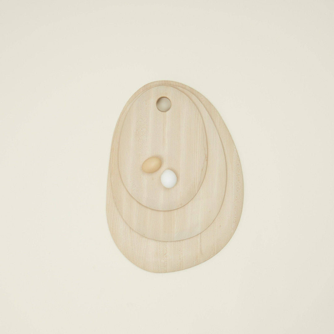 PEBBLE CUTTING BOARD - MAPLE