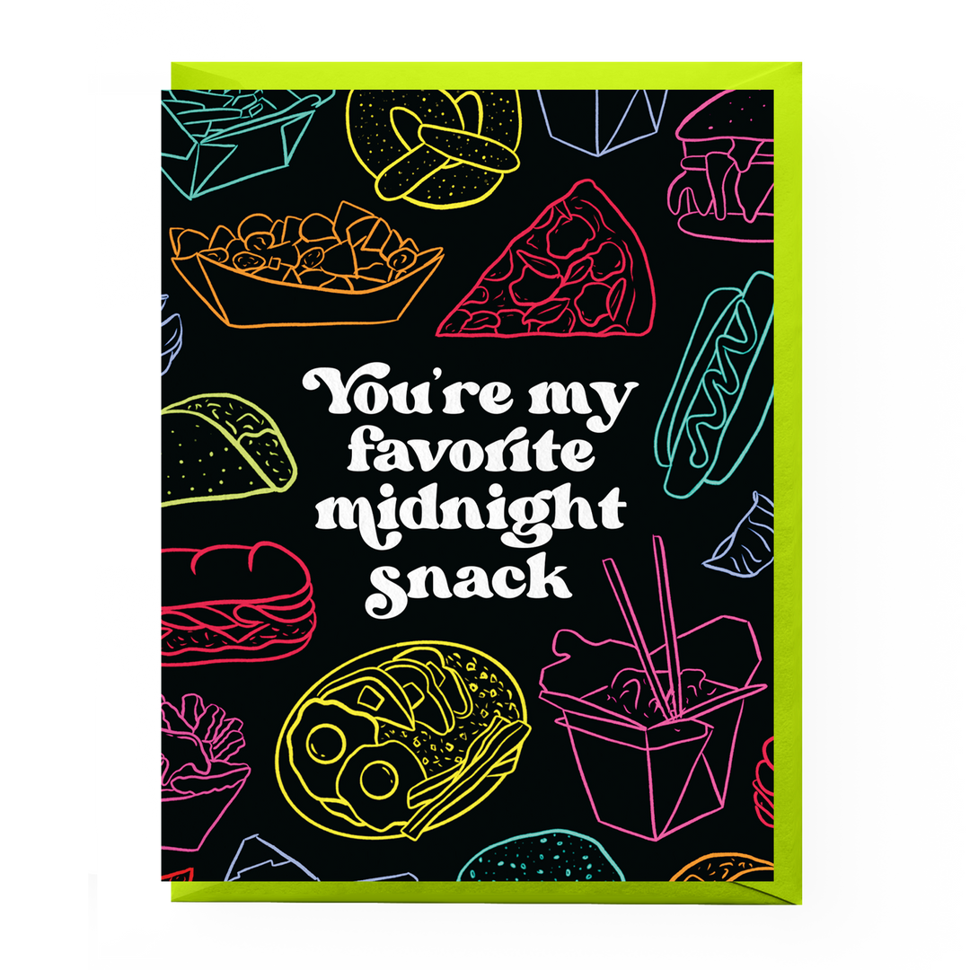 Midnight Snack Love Card