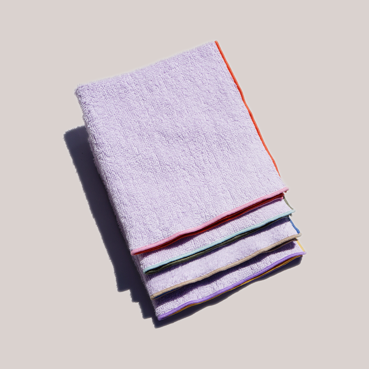 Rainbow Pop French Terrycloth Dish Towels | Set of 4