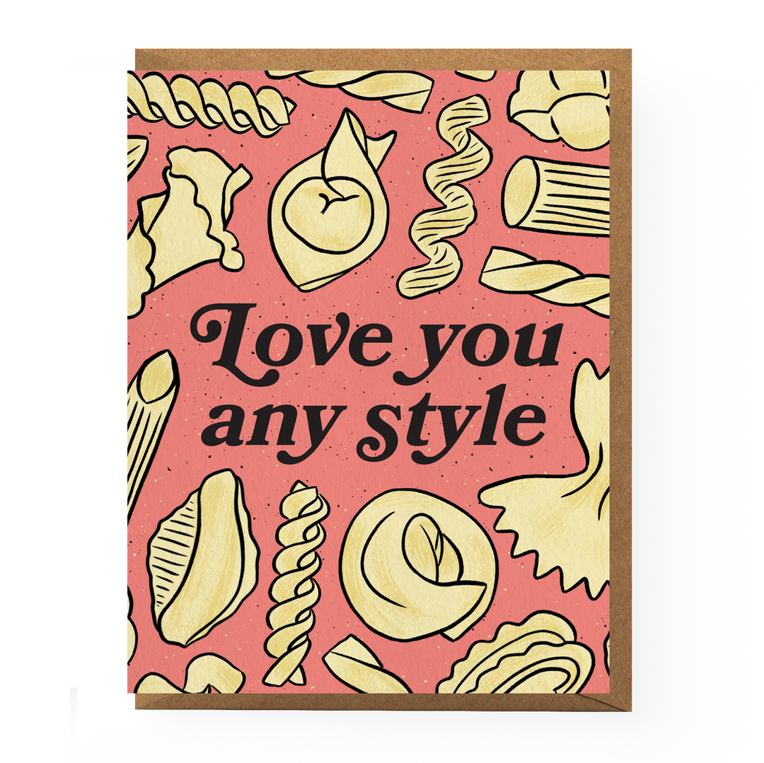 Pasta Love Card