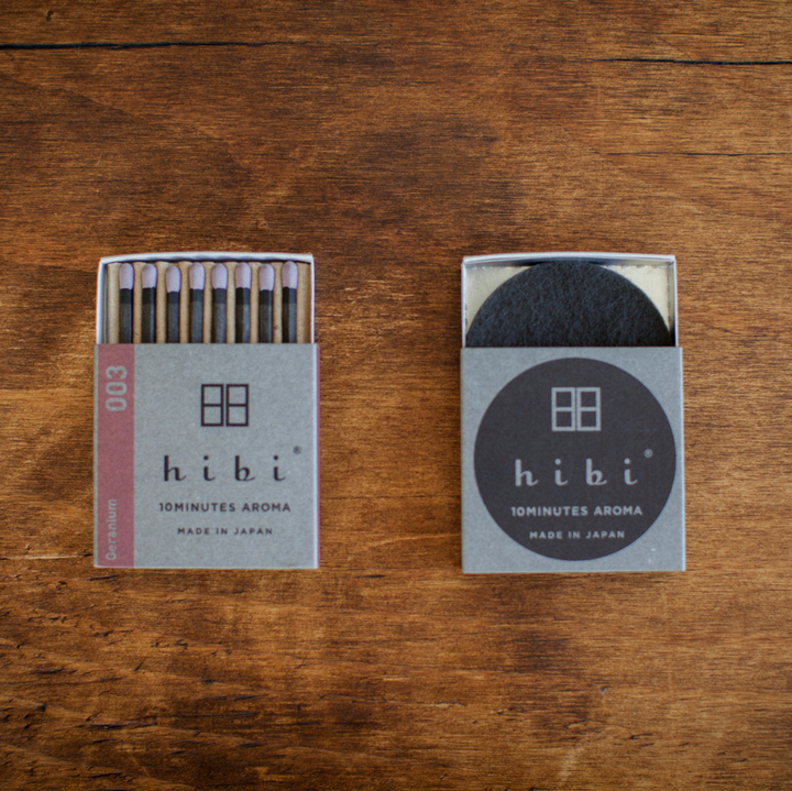 Hibi Incense Matches (Box of 8)