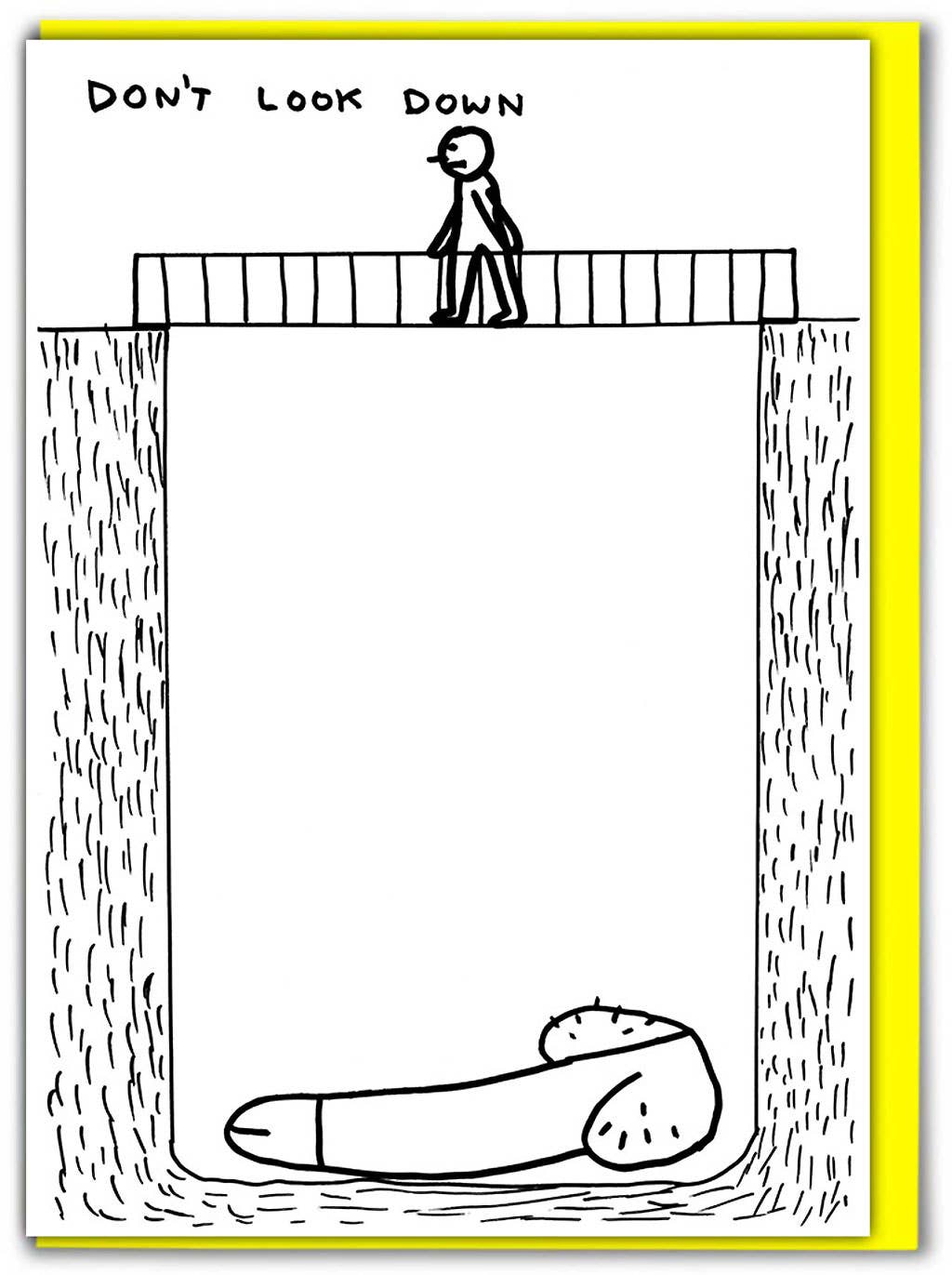 Don't Look Down Card