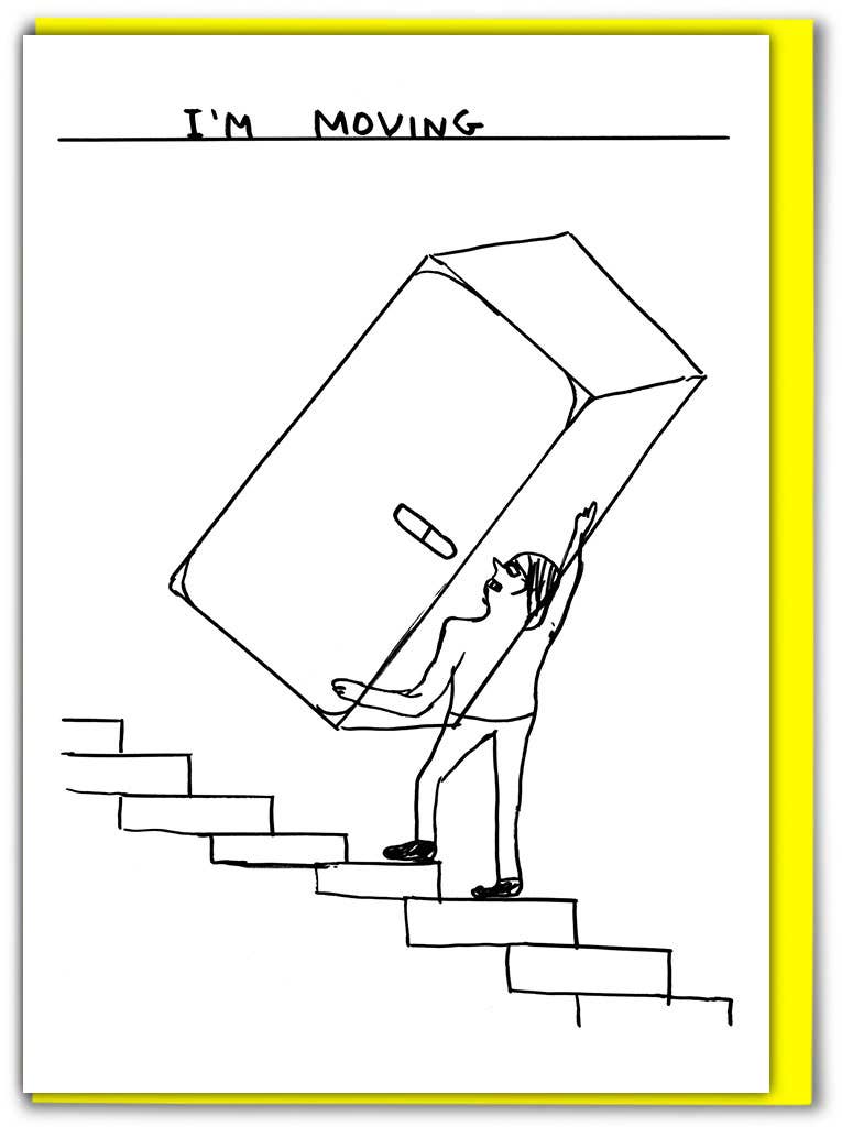 I'm Moving Card