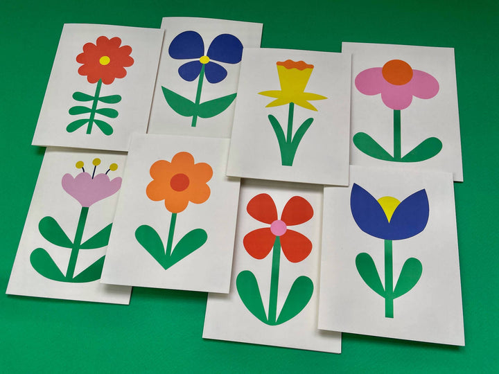 Flower Friend No. 7, Sweetie Blank Card