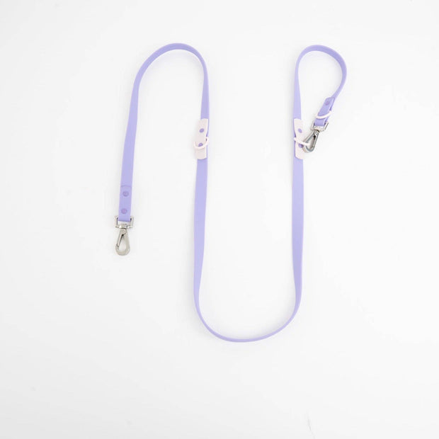 The Fritz Dog Leash | Leash wit Handle | Multi Dog Leash: Lilac grey / Standard