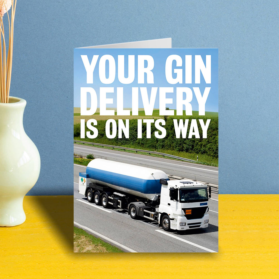 Your Gin Delivery Greeting Card