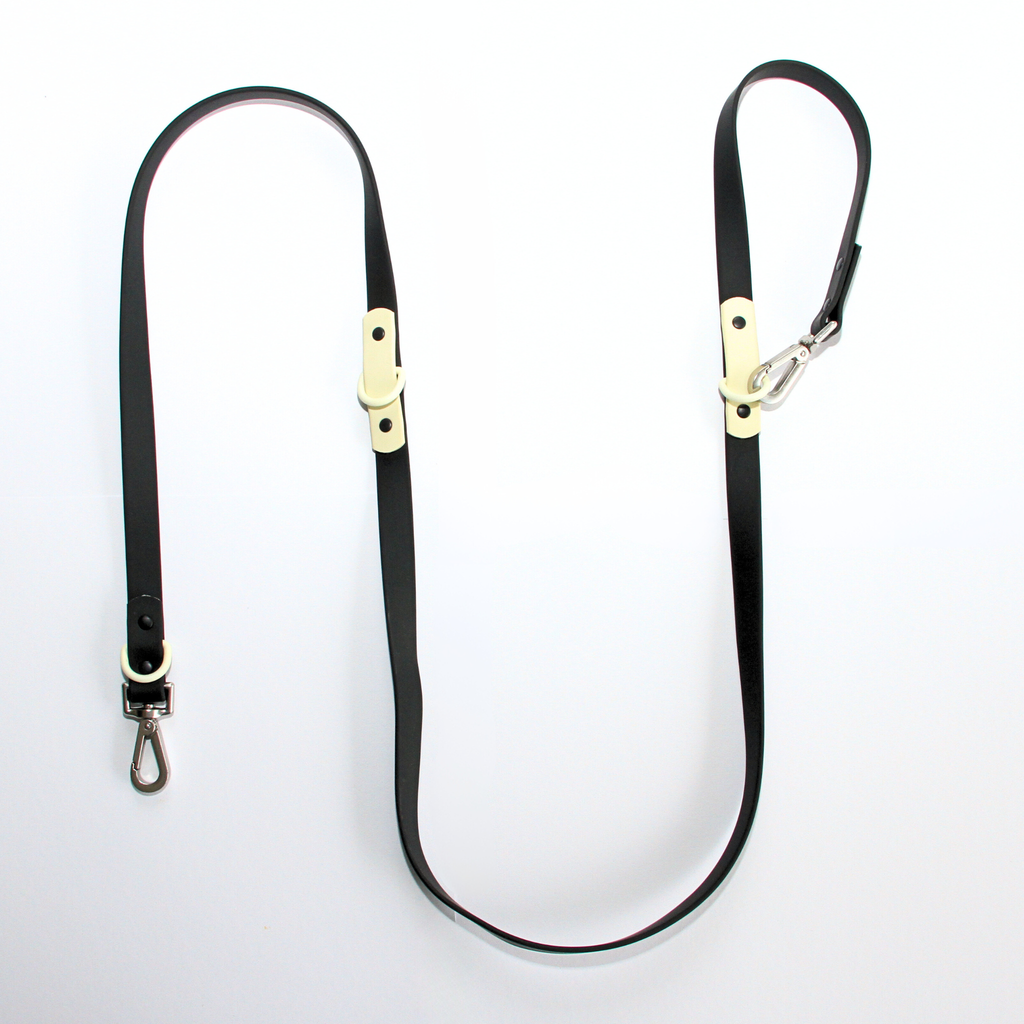 Dog Leash Tie White Sand Bridal Standard