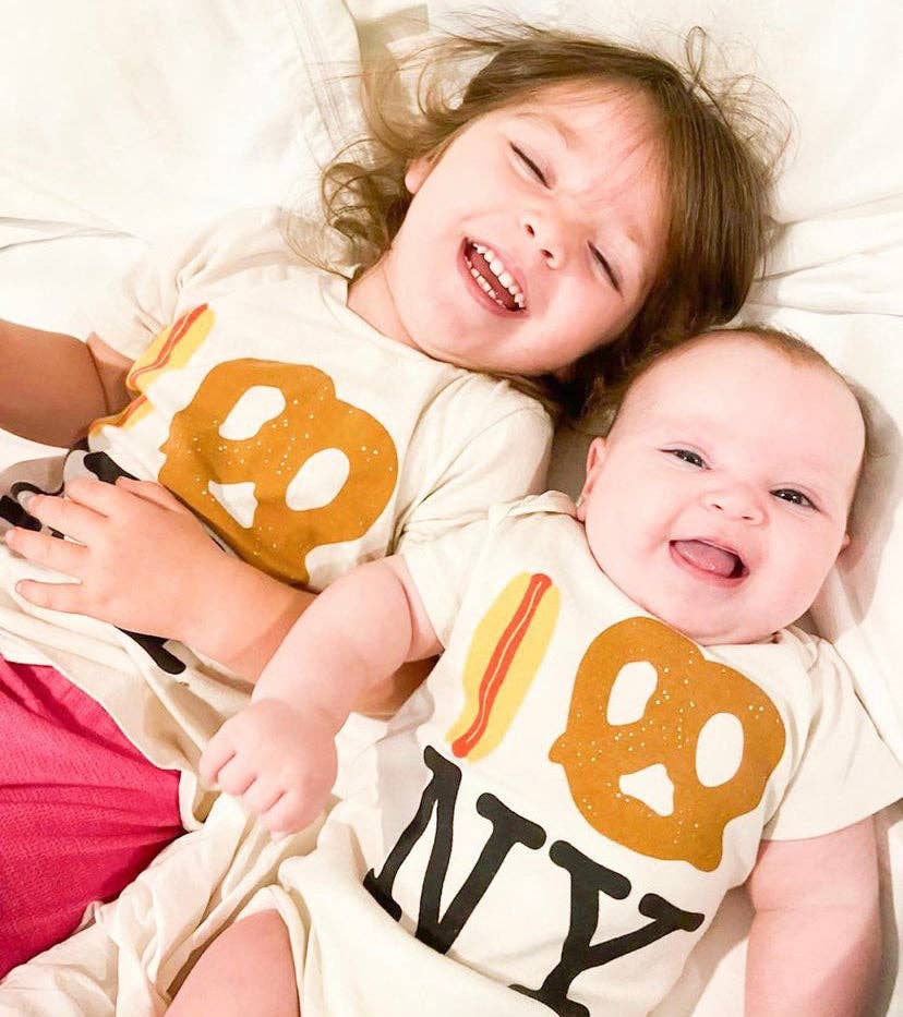 Hot Dog Pretzel NY Tee - Organic