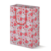 Poinsettia Floral Gift Bag