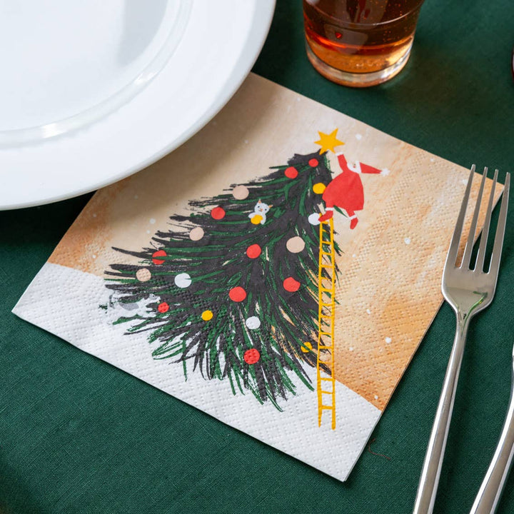 Christmas Tree Napkins 20 Pack