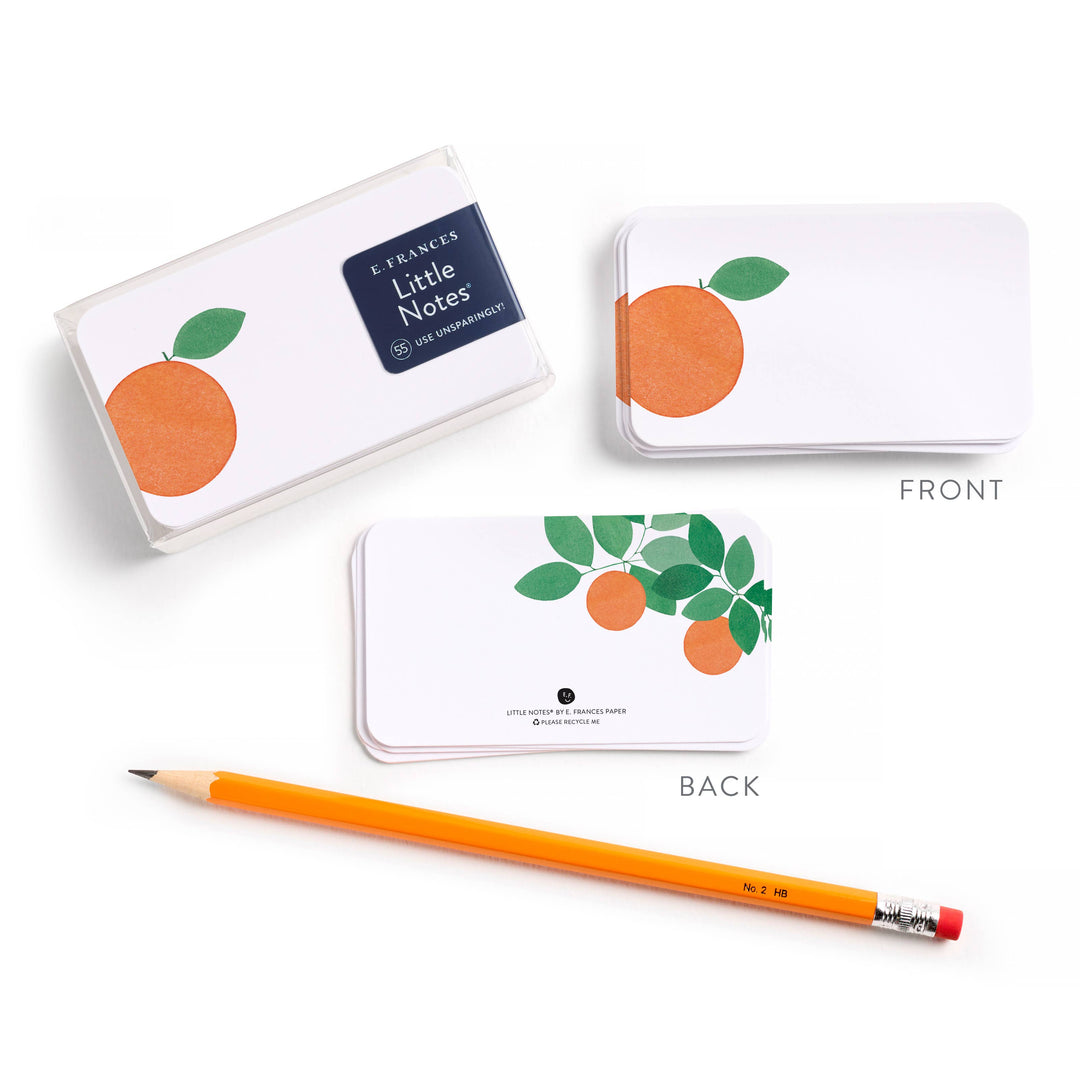 Orange Slice Little Notes