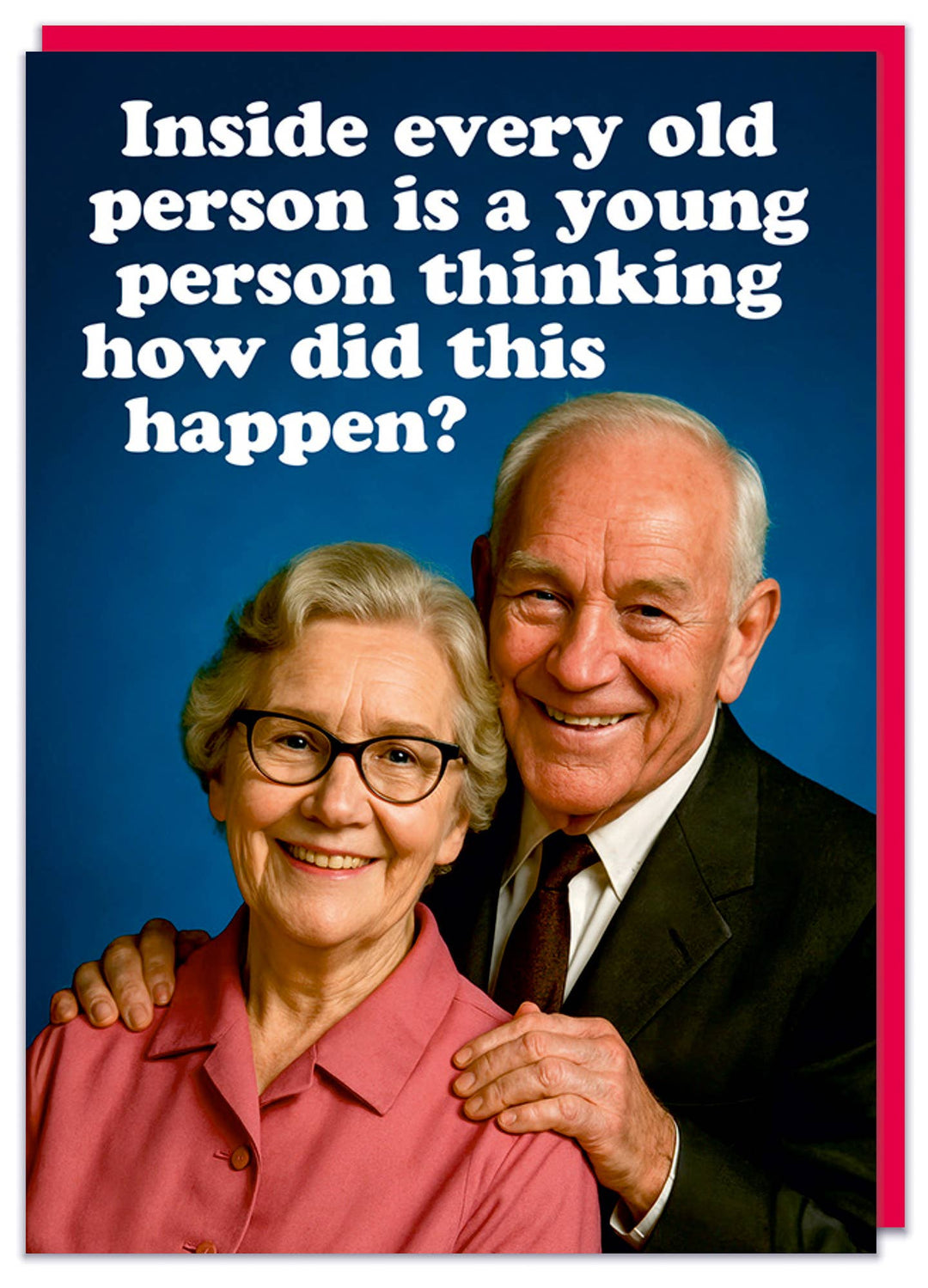 Inside every old person Greeting Card