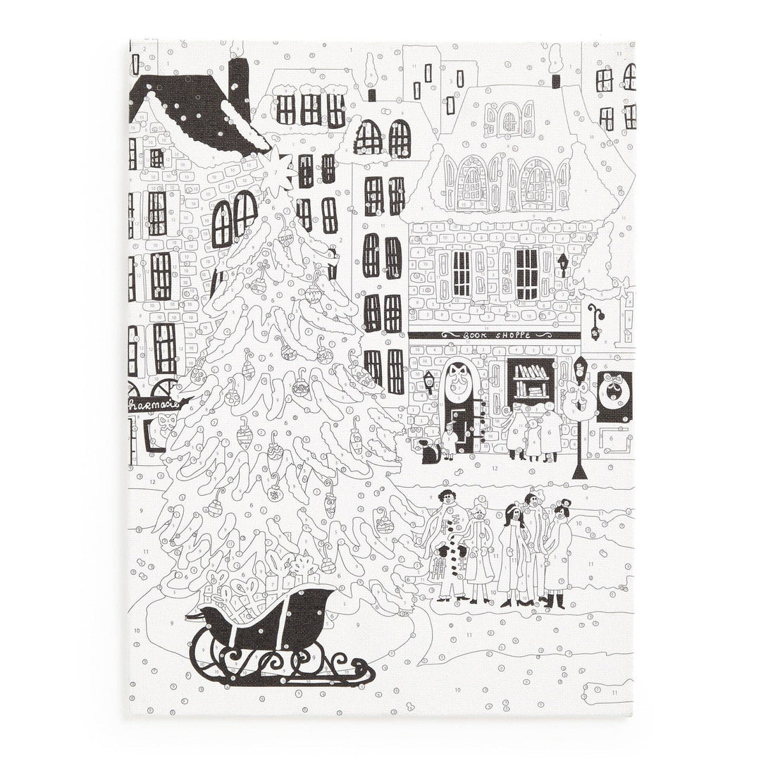 Joy Laforme Christmas Square 9 x 12 Paint by Number Kit