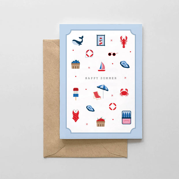 Happy Summer - Greeting Card