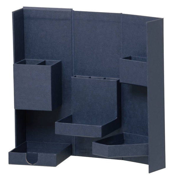 Lifestyle Tool Organizer Box M size for Office Supplies: Navy