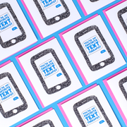Text Therapist - Best friend Card, greeting card for her him