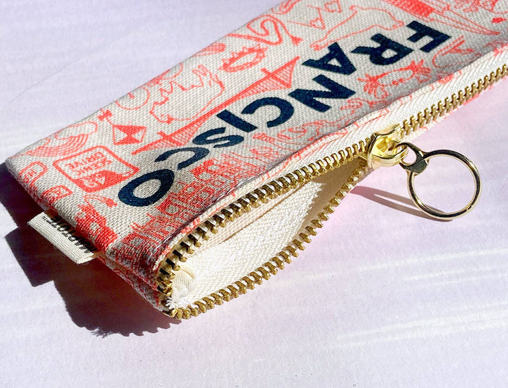 Brooklyn Pencil Pouch: Natural
