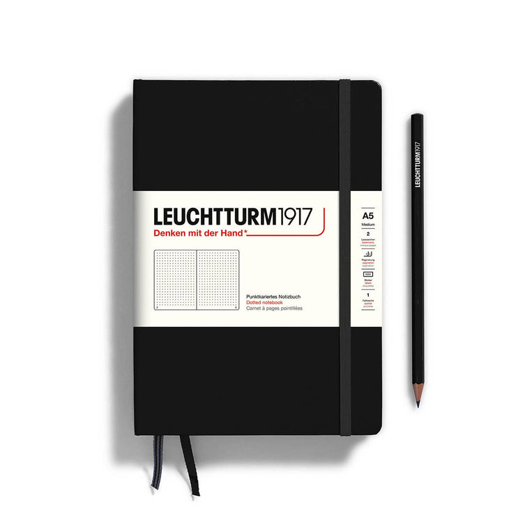 Notebooks - Medium (A5): Ruled / Hardcover / Port red