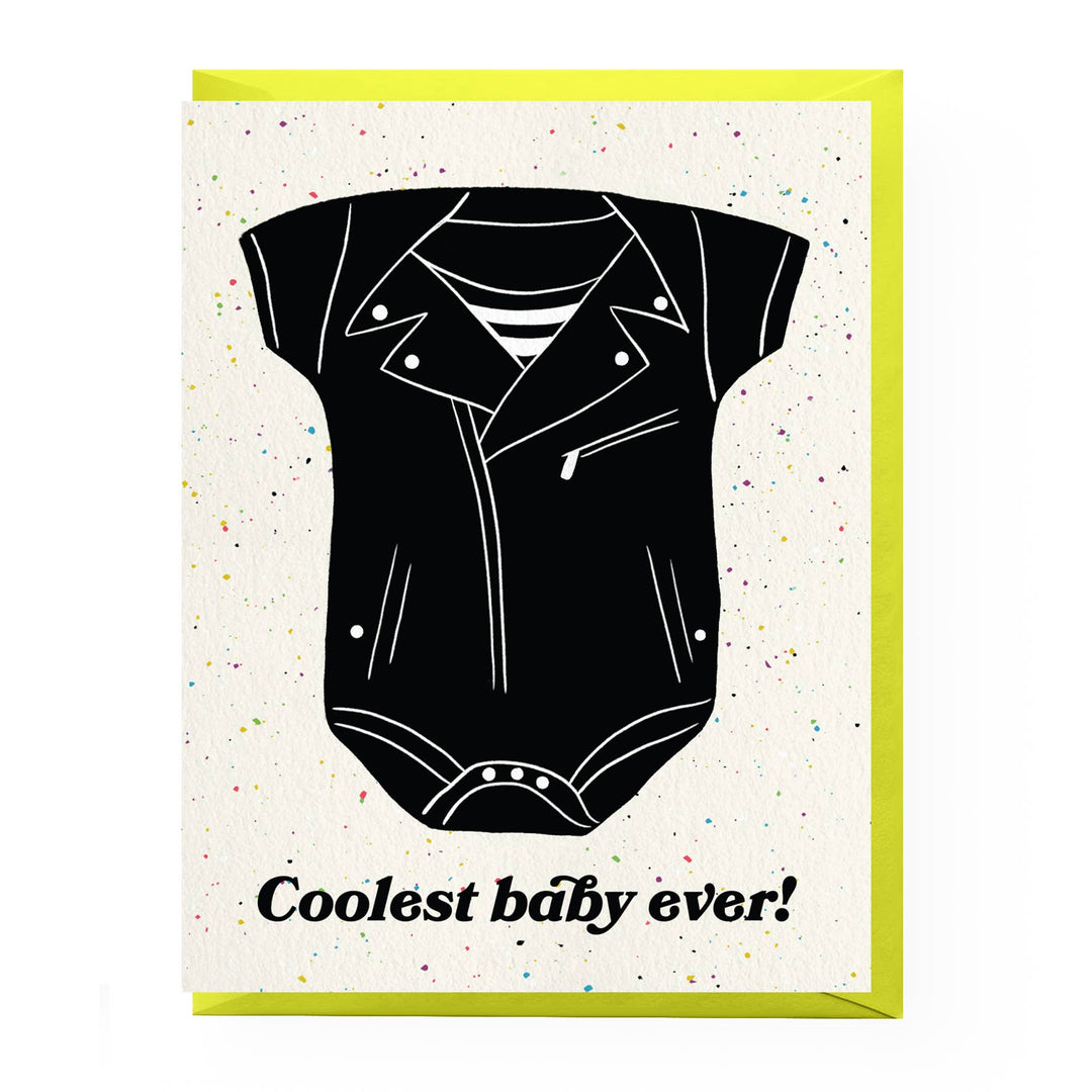 Cool Baby Card: Clear sleeve
