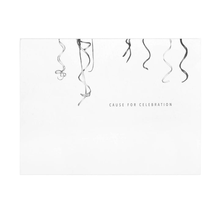 Party Streamers Cause for Celebration Card