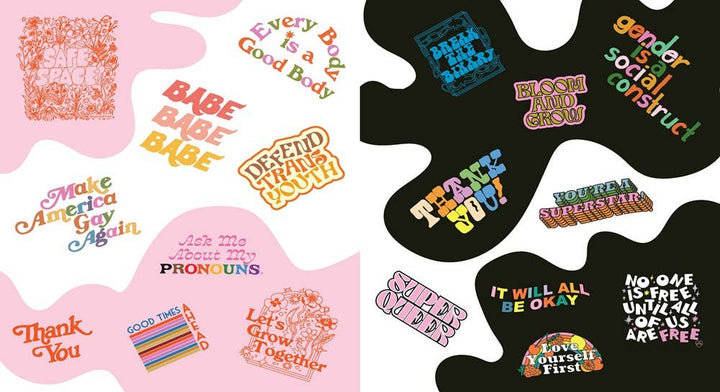 The Big Book of Queer Stickers : Includes 1,000+ Stickers!