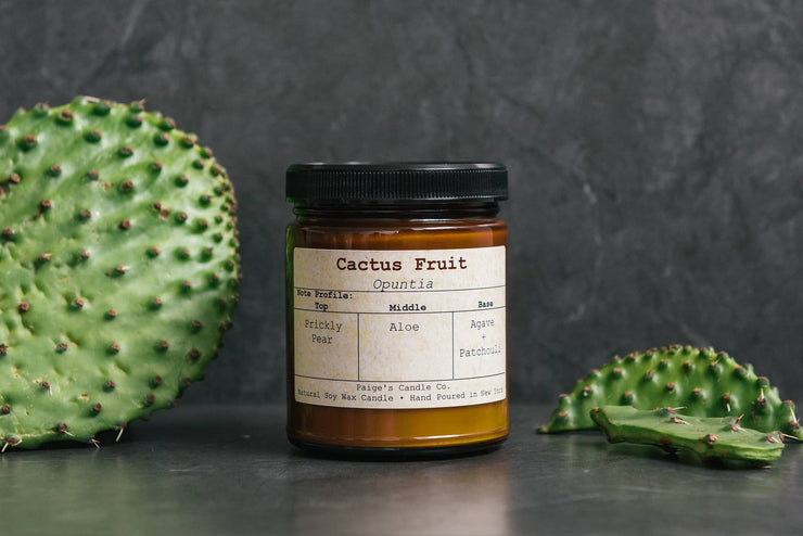 Cactus Fruit Taxonomy Candle: 9oz