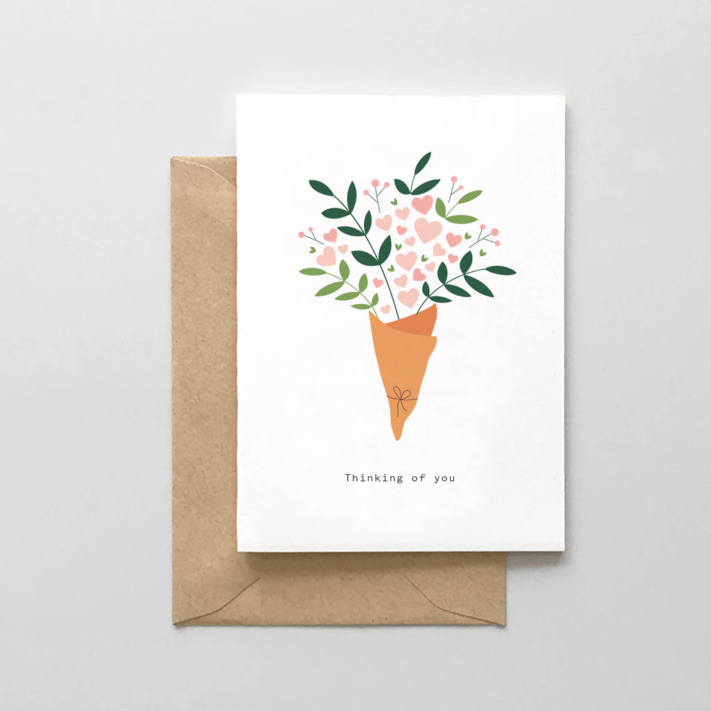 Thinking You Heart Bouquet