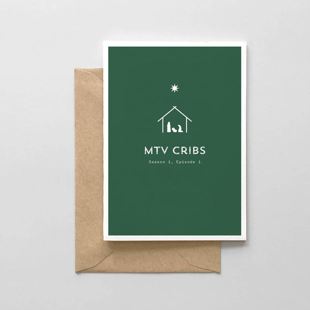 MTV Cribs A6 Everyday Greeting Card, Blank Inside